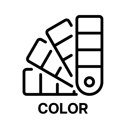 Color Chart in Black