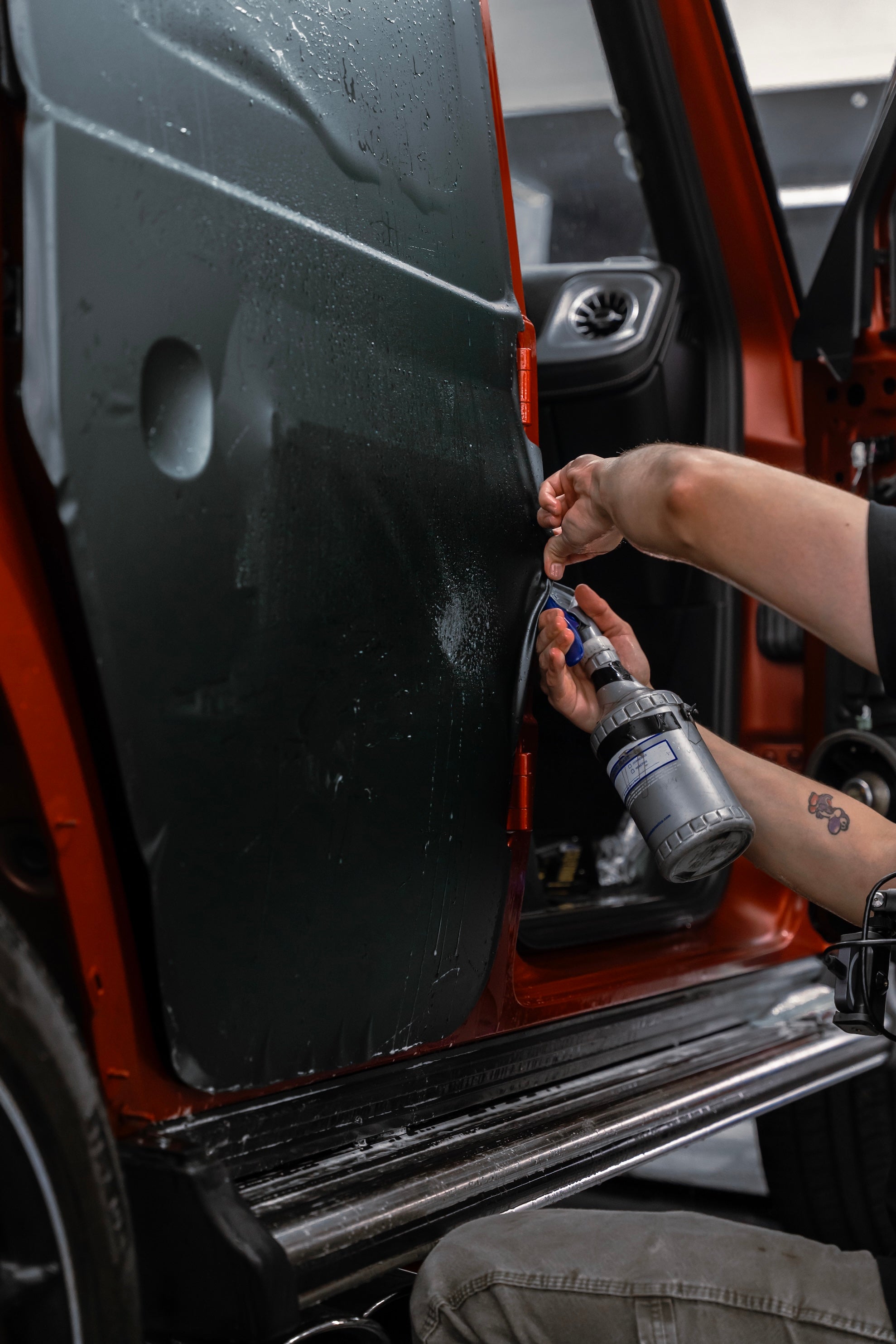Fog Green G Wagon Installation